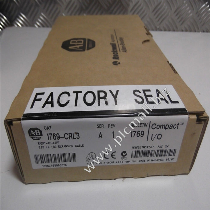 1769-CRL3  Allen Bradley  CMPLX 1 m Right to Left Bus Exp Cable  Brand new  Fast shipping