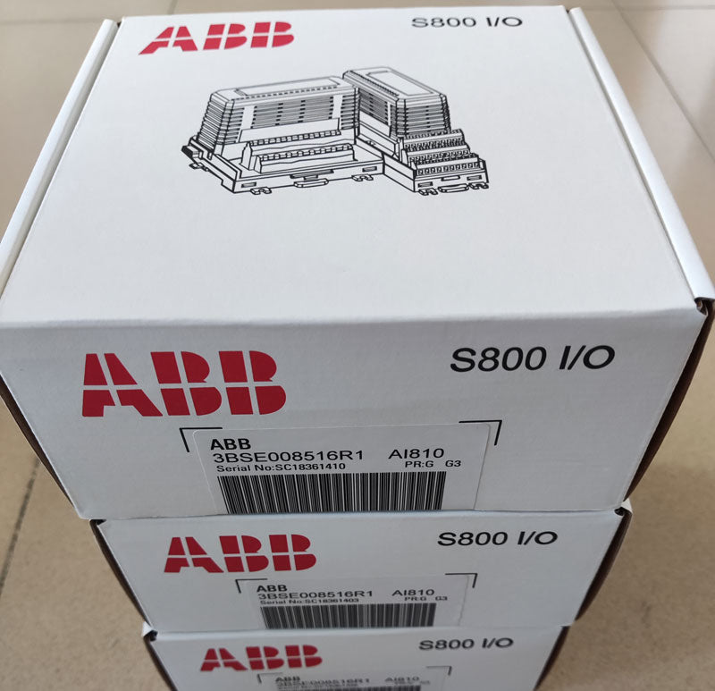 AI810 3BSE008516R1 ABB 8-channel analog input module — Automation-world