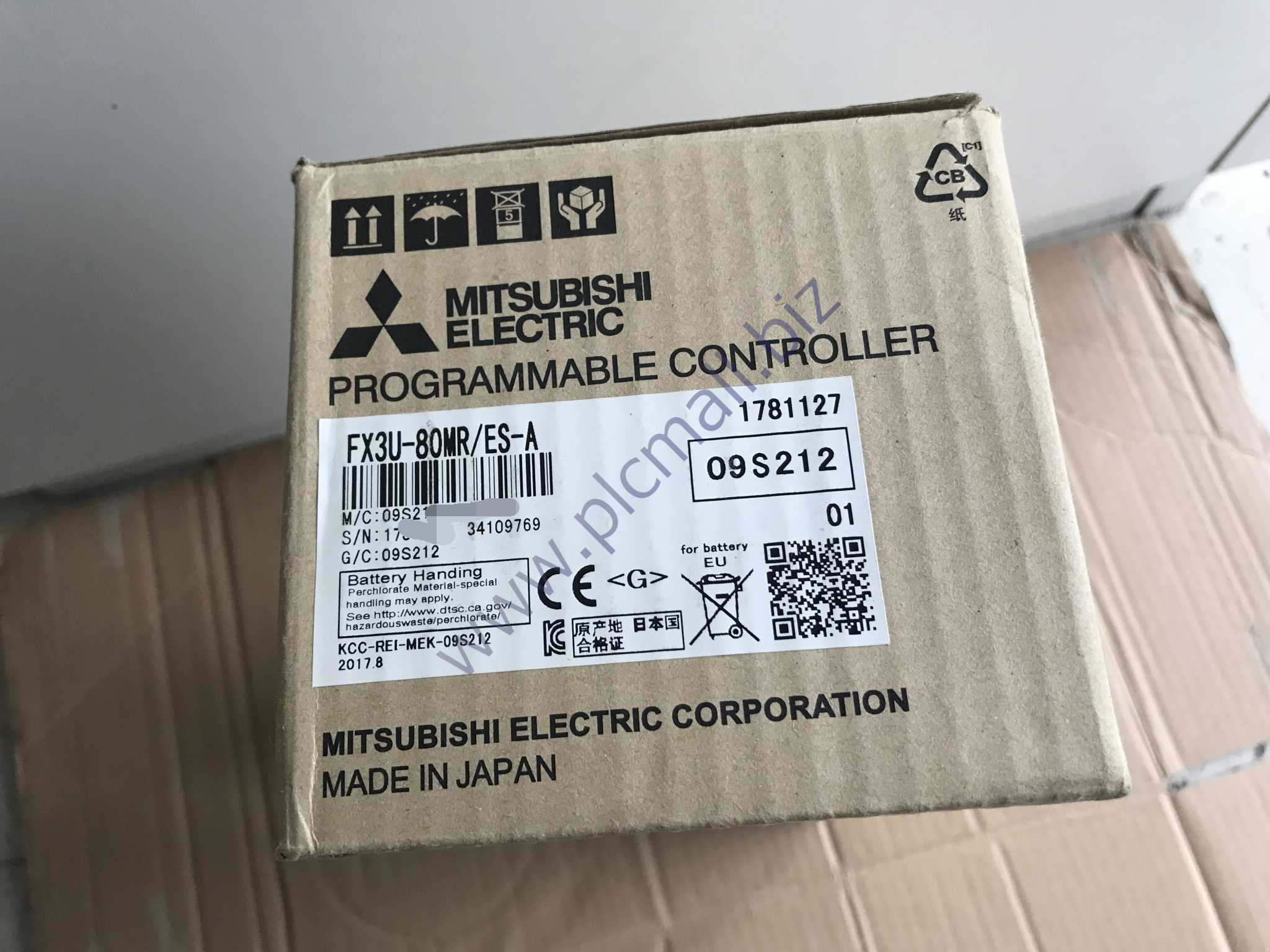 FX3U-80MR/ES-A Mitsubishi PLC Module NEW IN BOX Fast