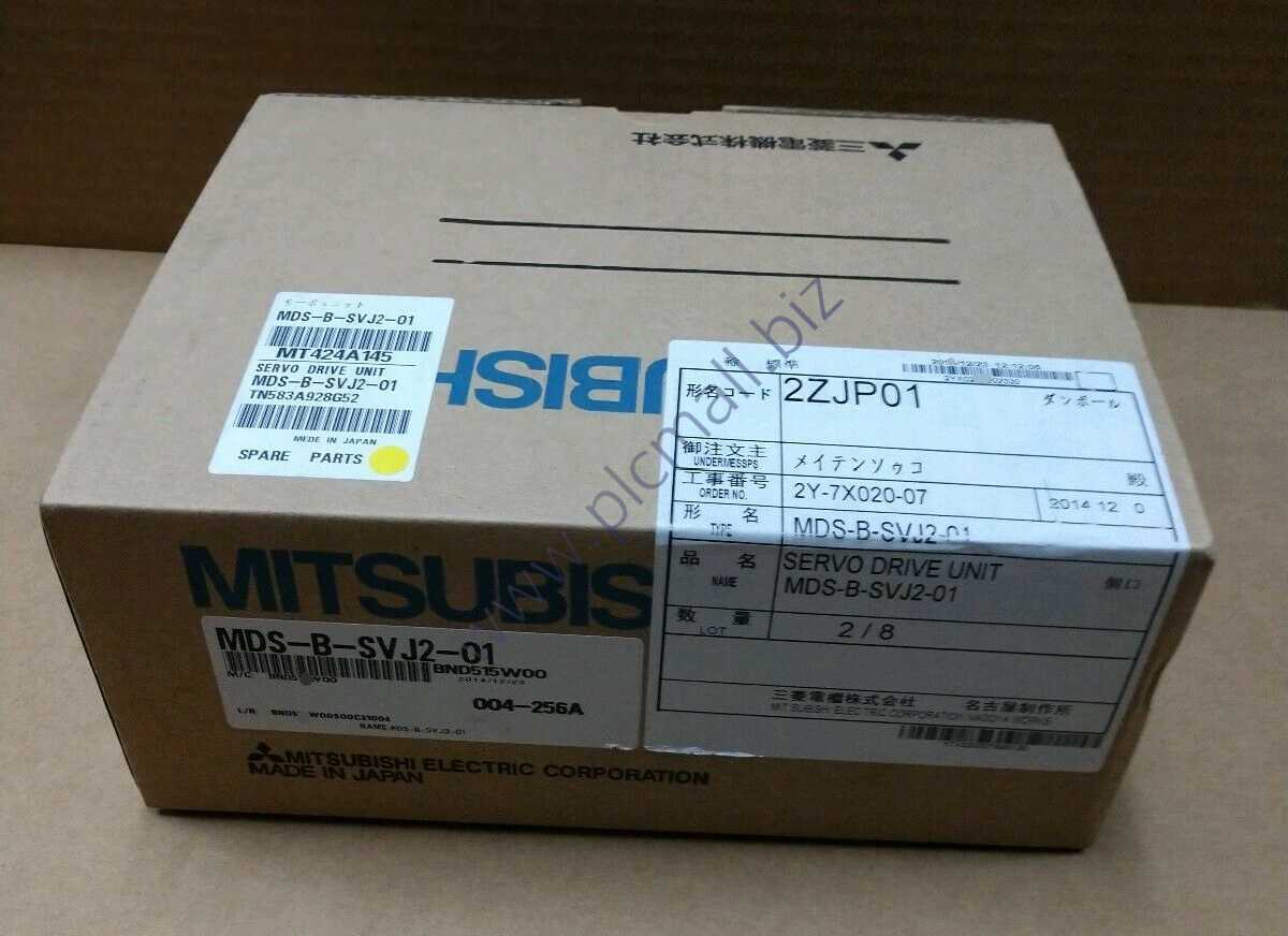 MDS-B-SVJ2-01 Mitsubishi server Driver NEW IN BOX Fast transportation —  Automation-world